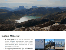 Tablet Screenshot of mallorcaoutdoors.com